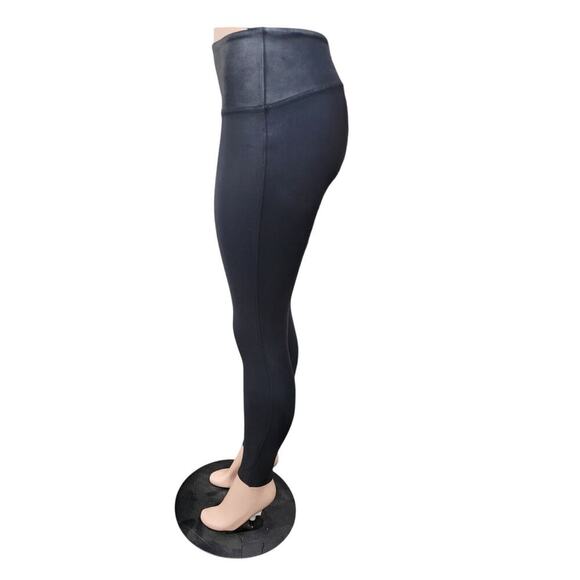 Spanx Women's‎ Faux Leather Leggings Black Size Medium - Picture 6 of 15
